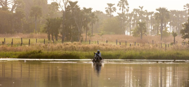 Tengrela Lake in Burkina Faso