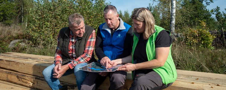 Consultation is underway ahead of a wetland restoration. Foto: Richard Lindor