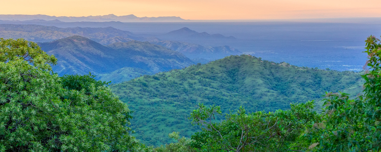 panorama view of Omo Valley, Omorati Etiopia, Africa nature and wilderness. Foto: Mostphotos