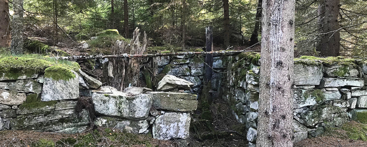 Cultural heritage site, stones old building. Foto: Marianne Karlsson