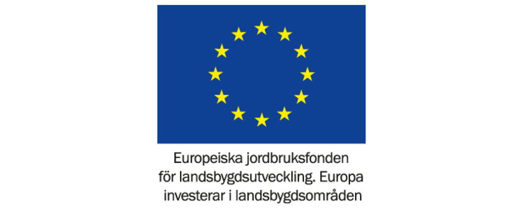 Logotype för Europeiska jordbruksfonden, LBP, landsbygdsprogrammet