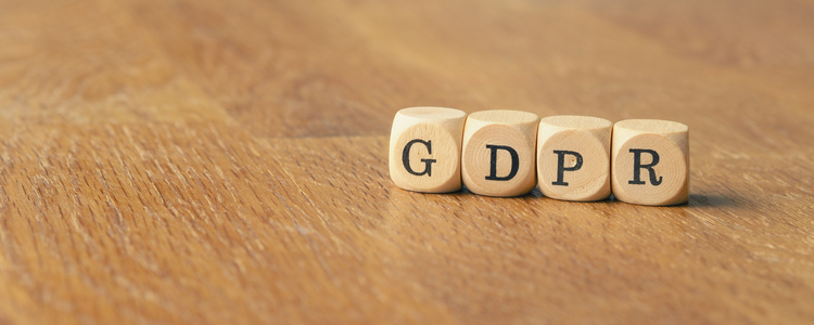 Tärningar med bokstäverna GDPR