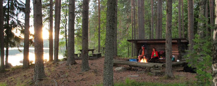 Naturturism i skogen, Värmland