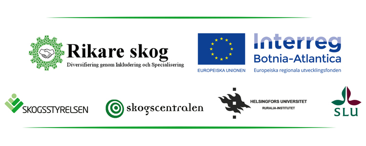 Rikare skog logotyper