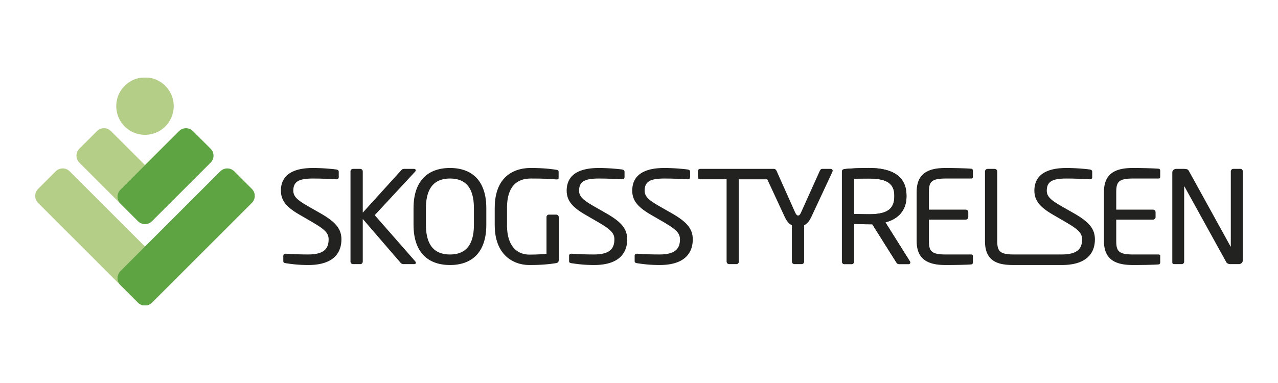 Logotyp för SKOGSSTYRELSEN